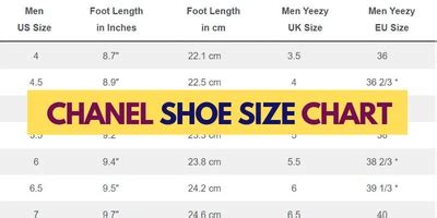 chanel shoe size 40.5|chanel size chart uk.